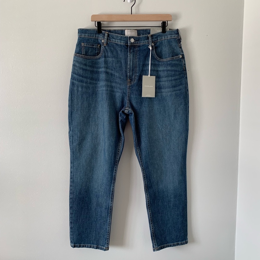 Everlane High Rise Straight 33 Ankle Jean New Without Tags